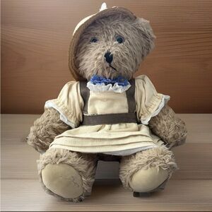 Vintage G. Wurm Teddy Bear Auth
Dress 1980s Cologne Germany Rare
Collectible EUC